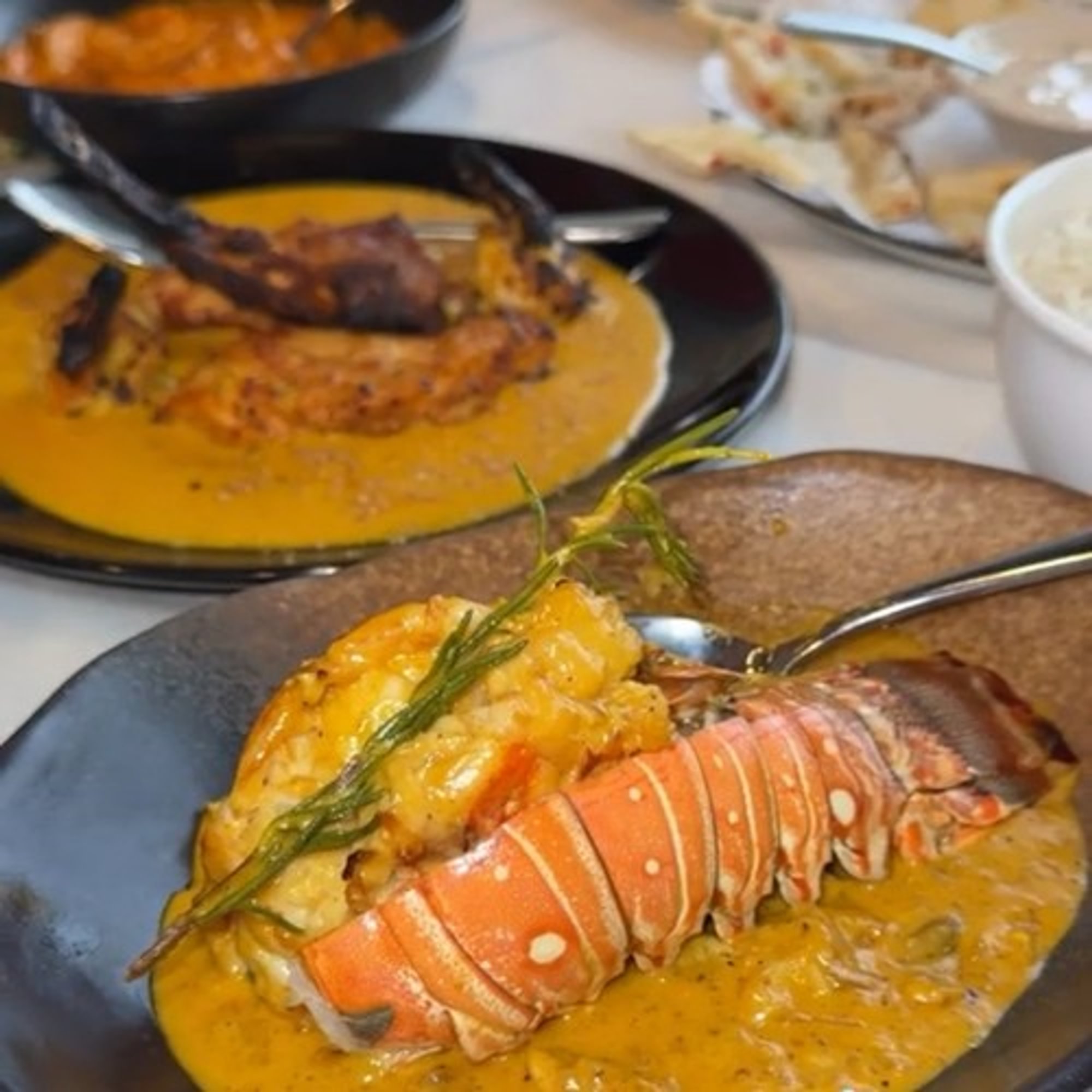 LOBSTER CRAB MALAI TADKA