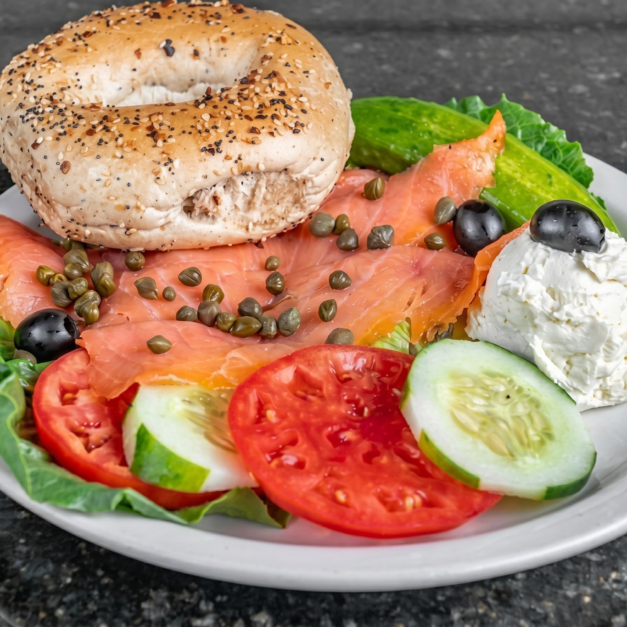 Lox or Nova Smoked Fish Platters