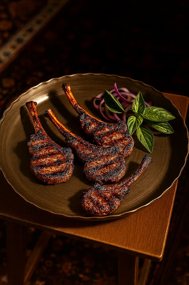 Lamb Chops Mazeh