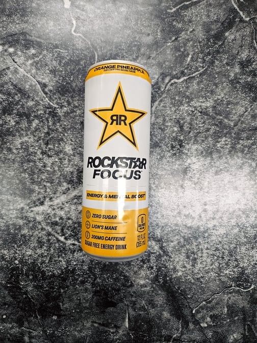 Rockstar Focus Orange Pineapple 12oz