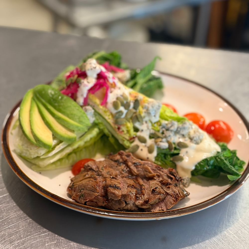 Steak & Romaine Salad