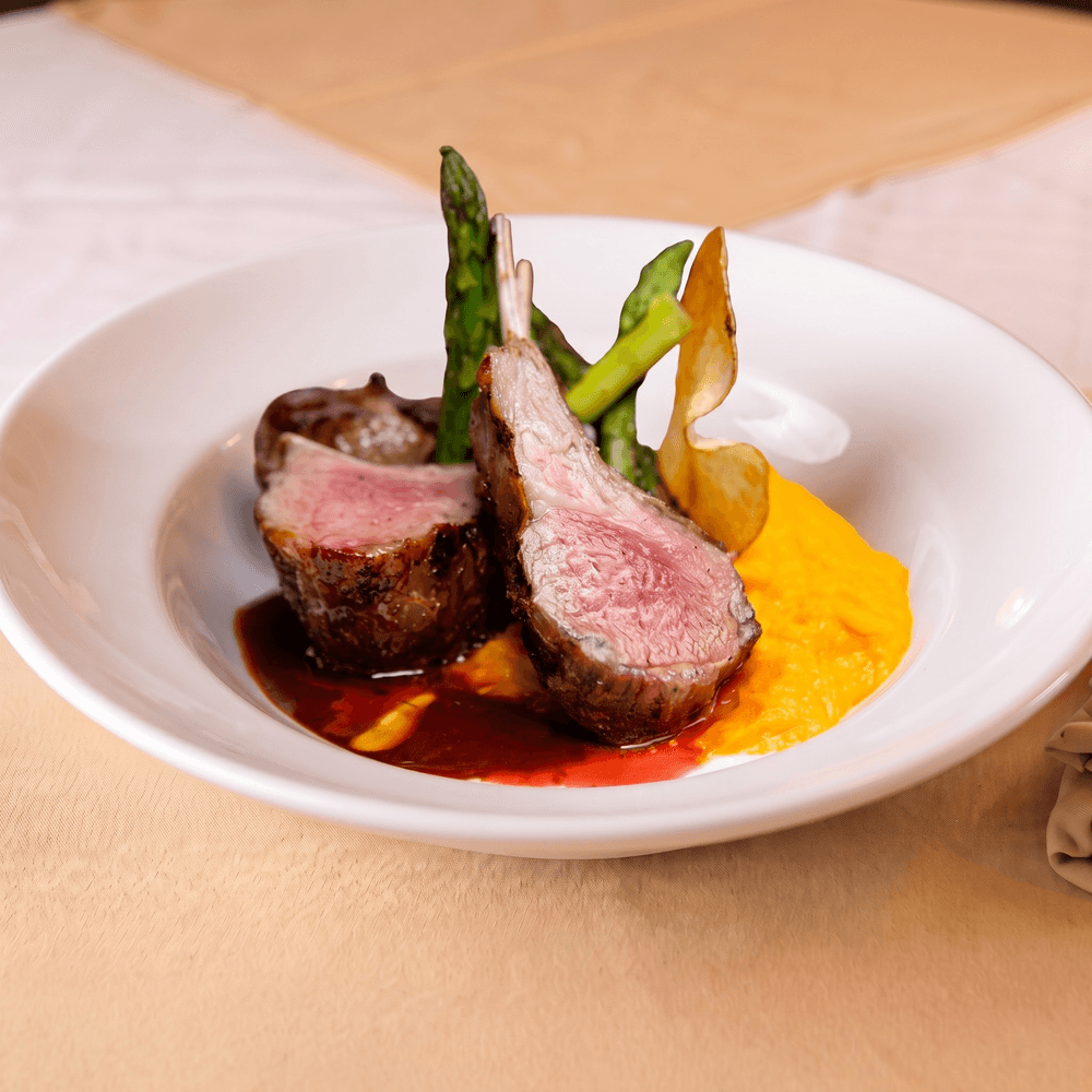 Roasted Rack of Lamb
