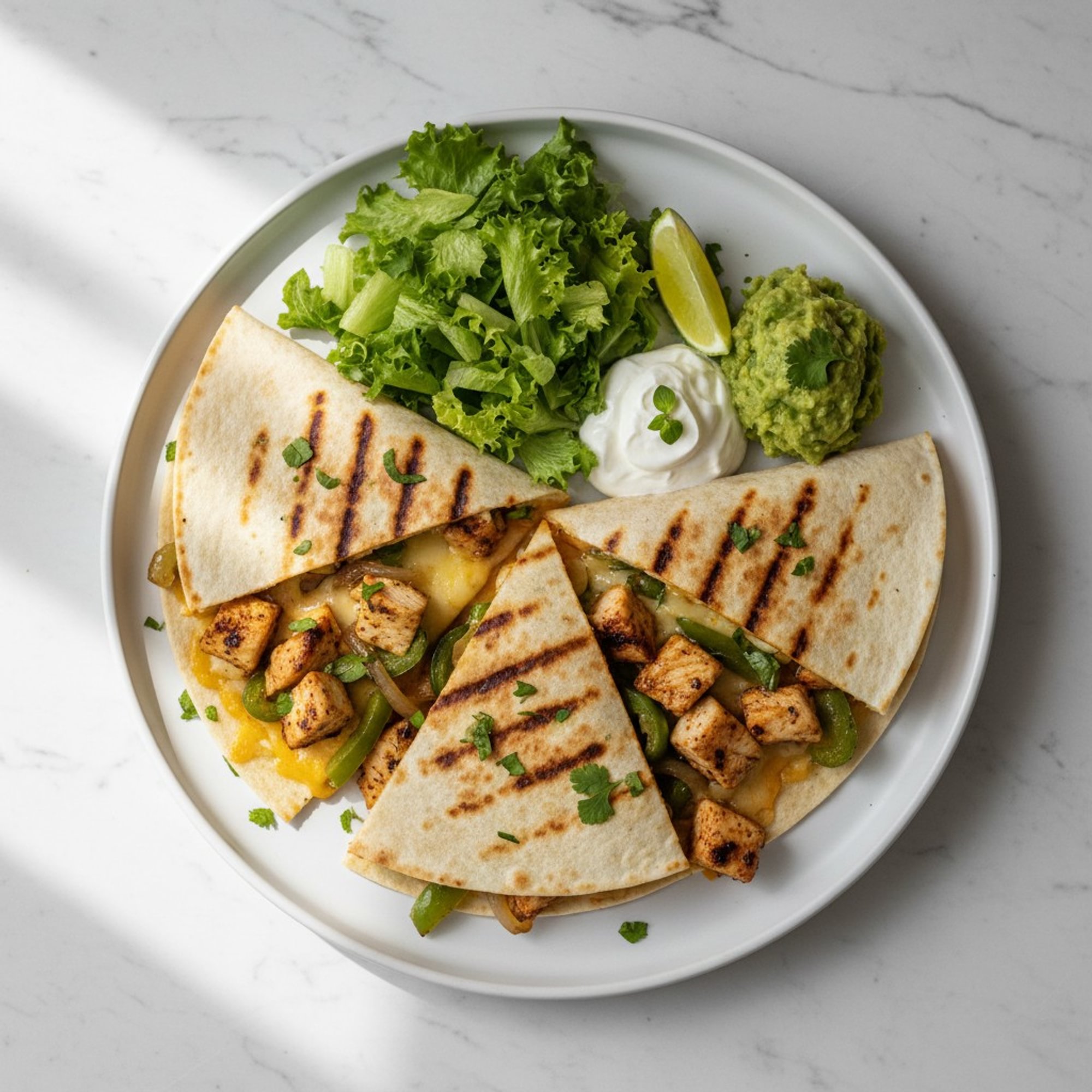 Grilled Chicken Quesadilla