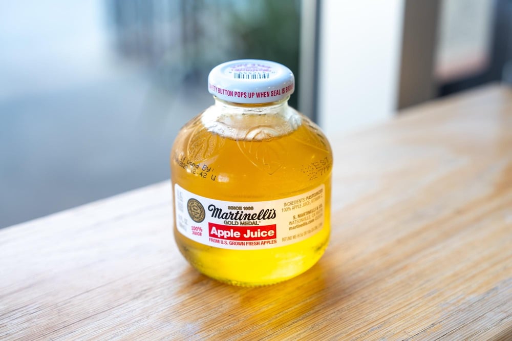 Sparkling Martinelli's Apple Juice