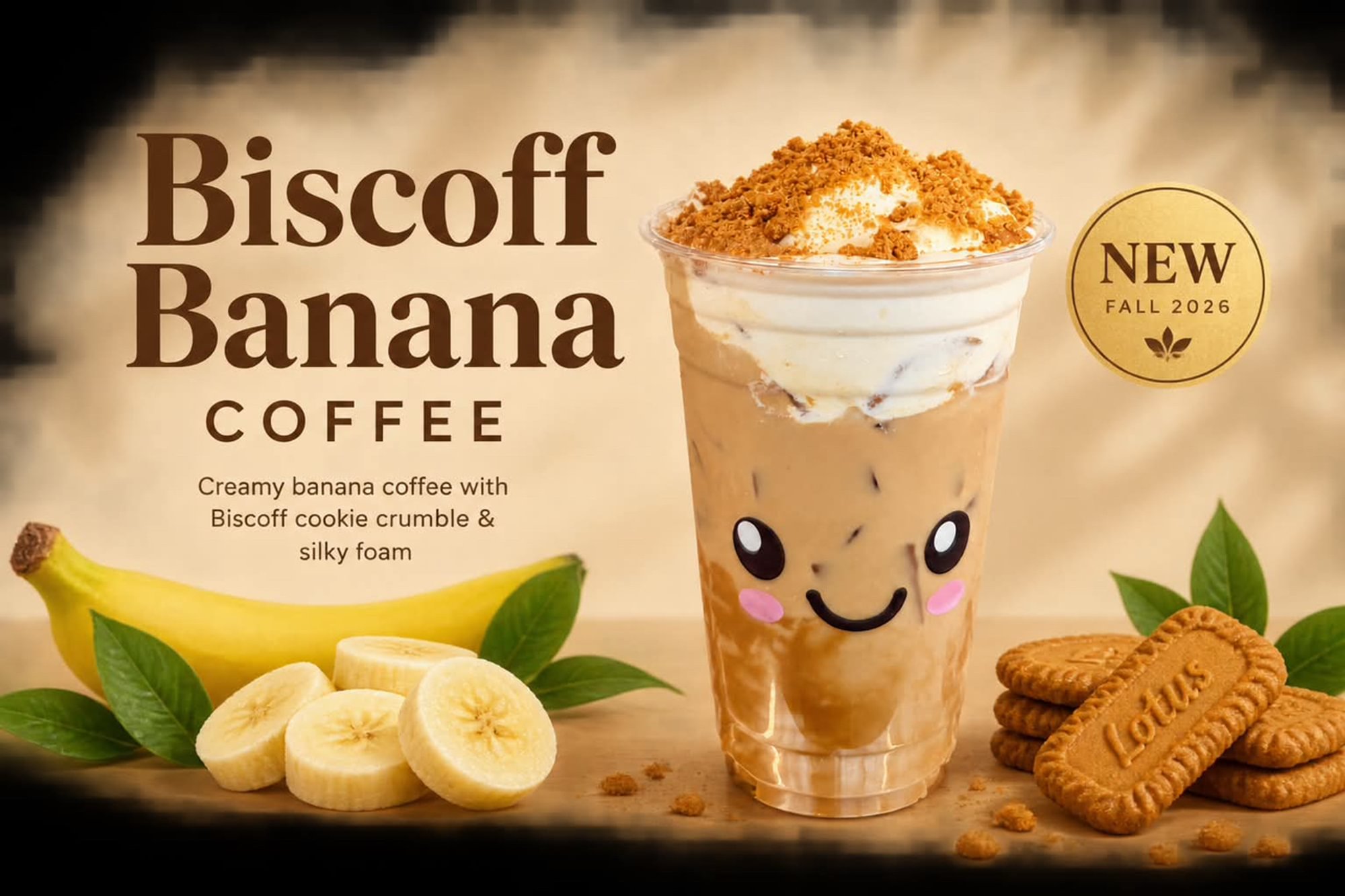 Biscoff Banana Coffee