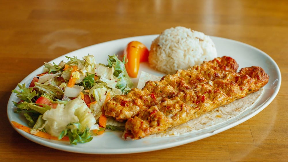 Large Chicken Adana Plate