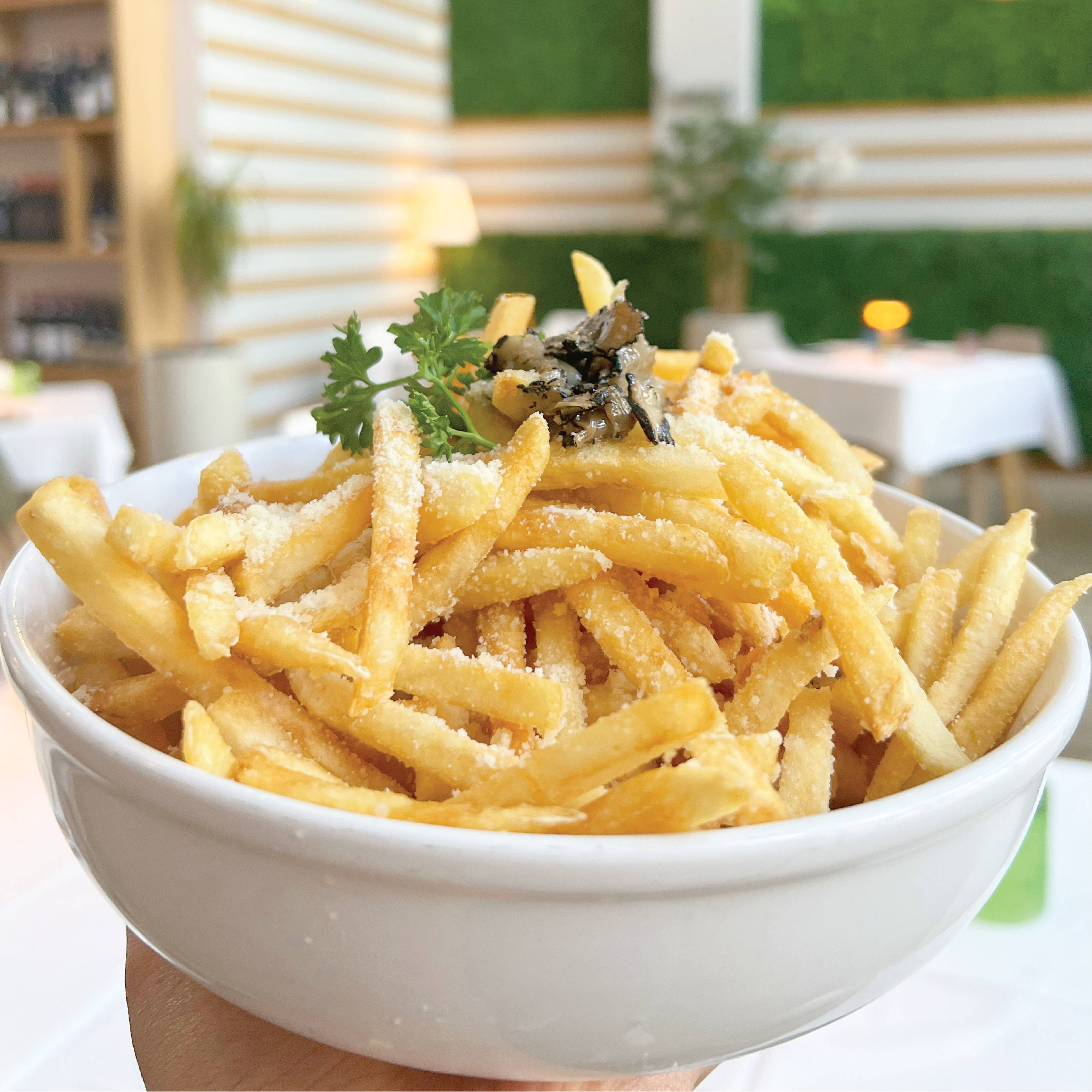 Parmesan Black Truffles French Fries