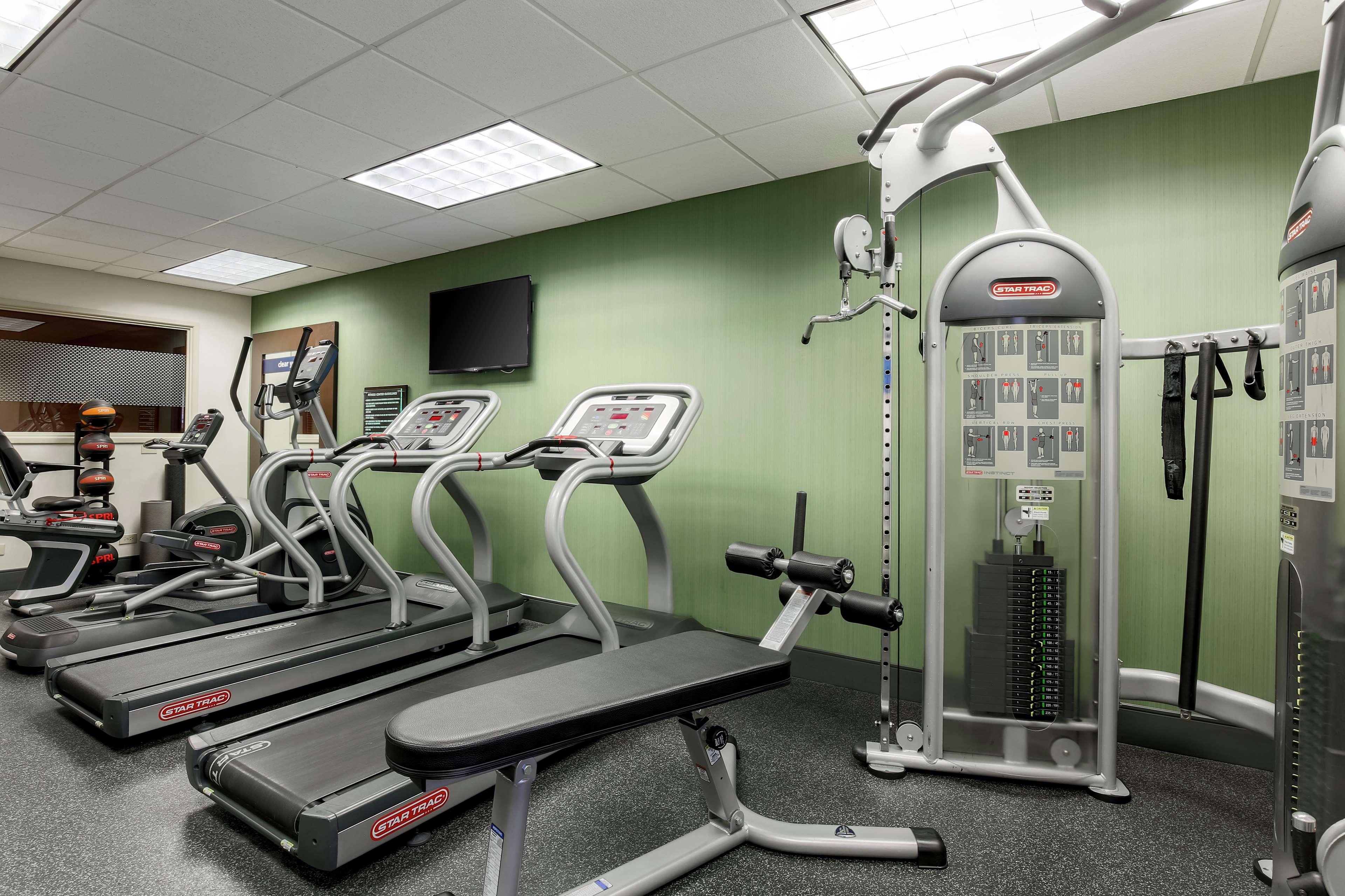 Health club  fitness center  gym