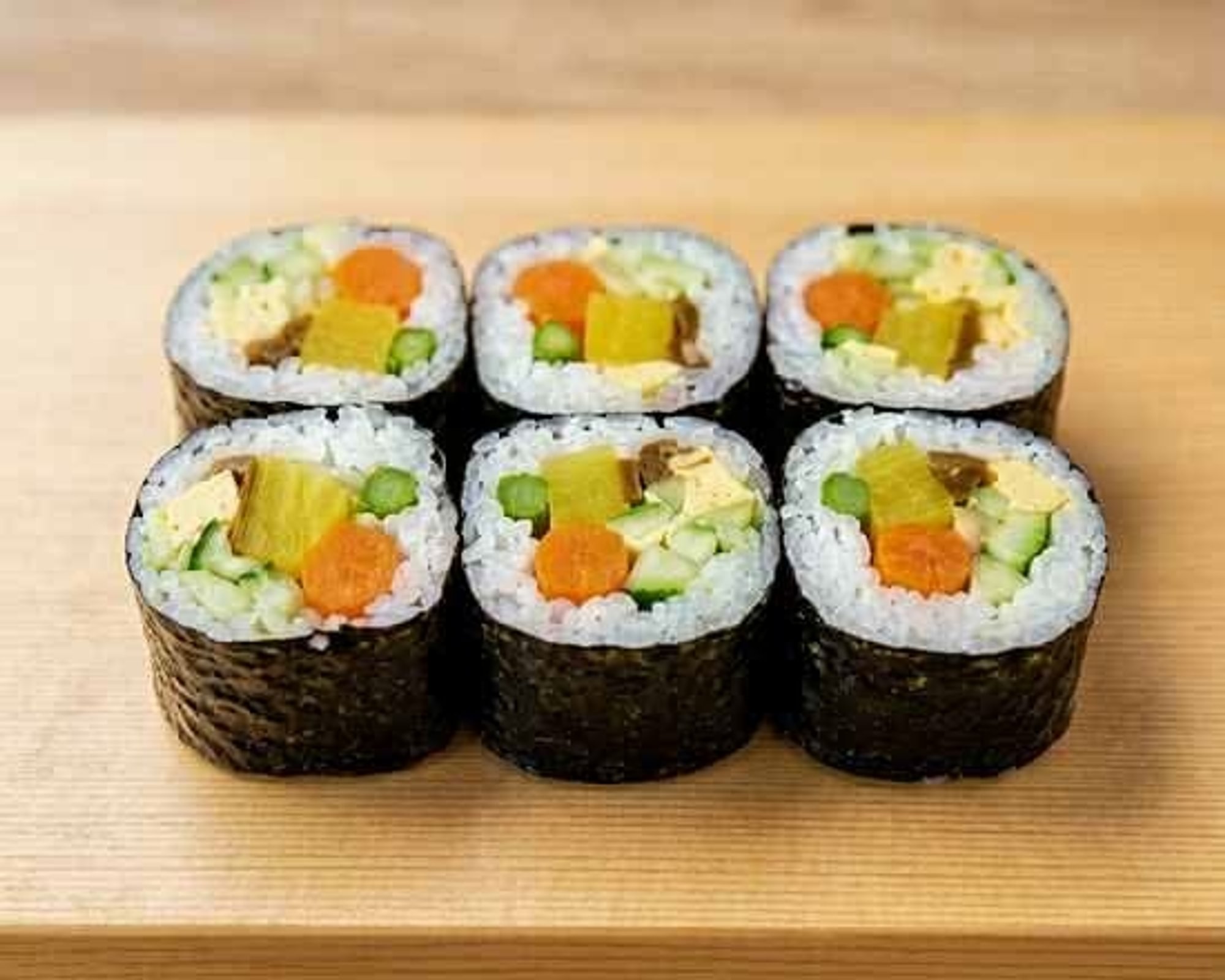 Vegetable Sushi Roll