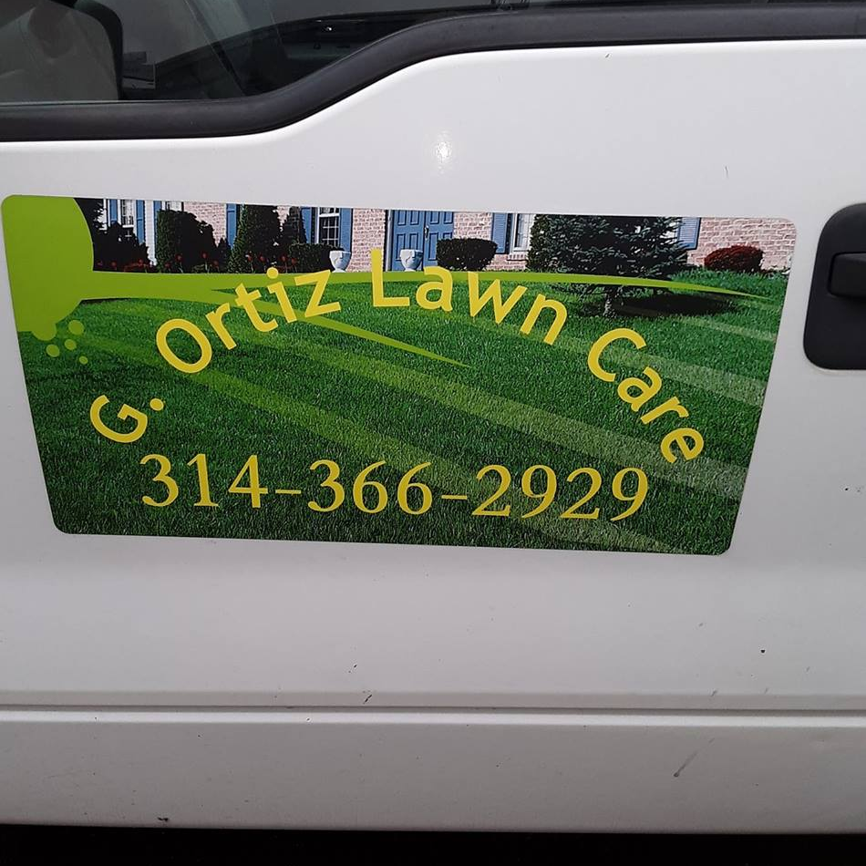 G. Ortiz Lawn Care Logo