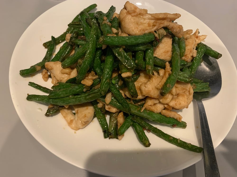 37 四季豆鸡CHICKEN WITH STRING BEANS