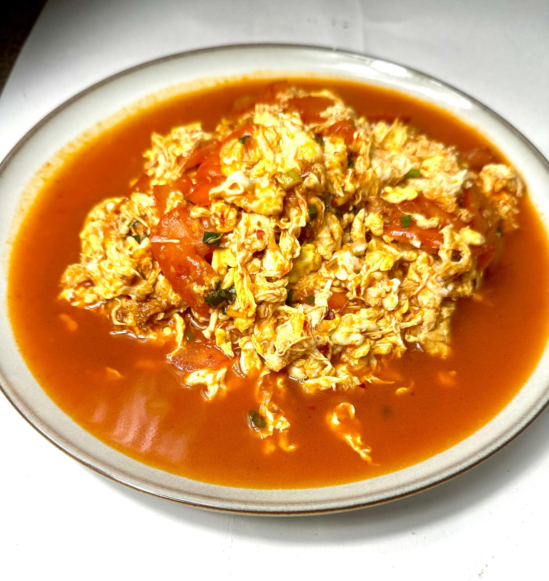 Stir-Fried Tomato with Egg 西红柿炒鸡蛋