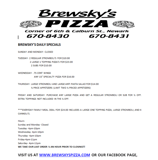Images Brewsky's Pizza & Drive Thru