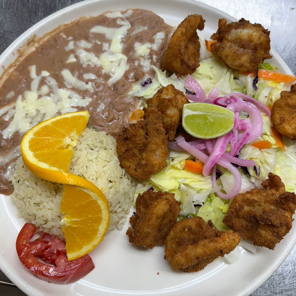 Camarones Empanizados