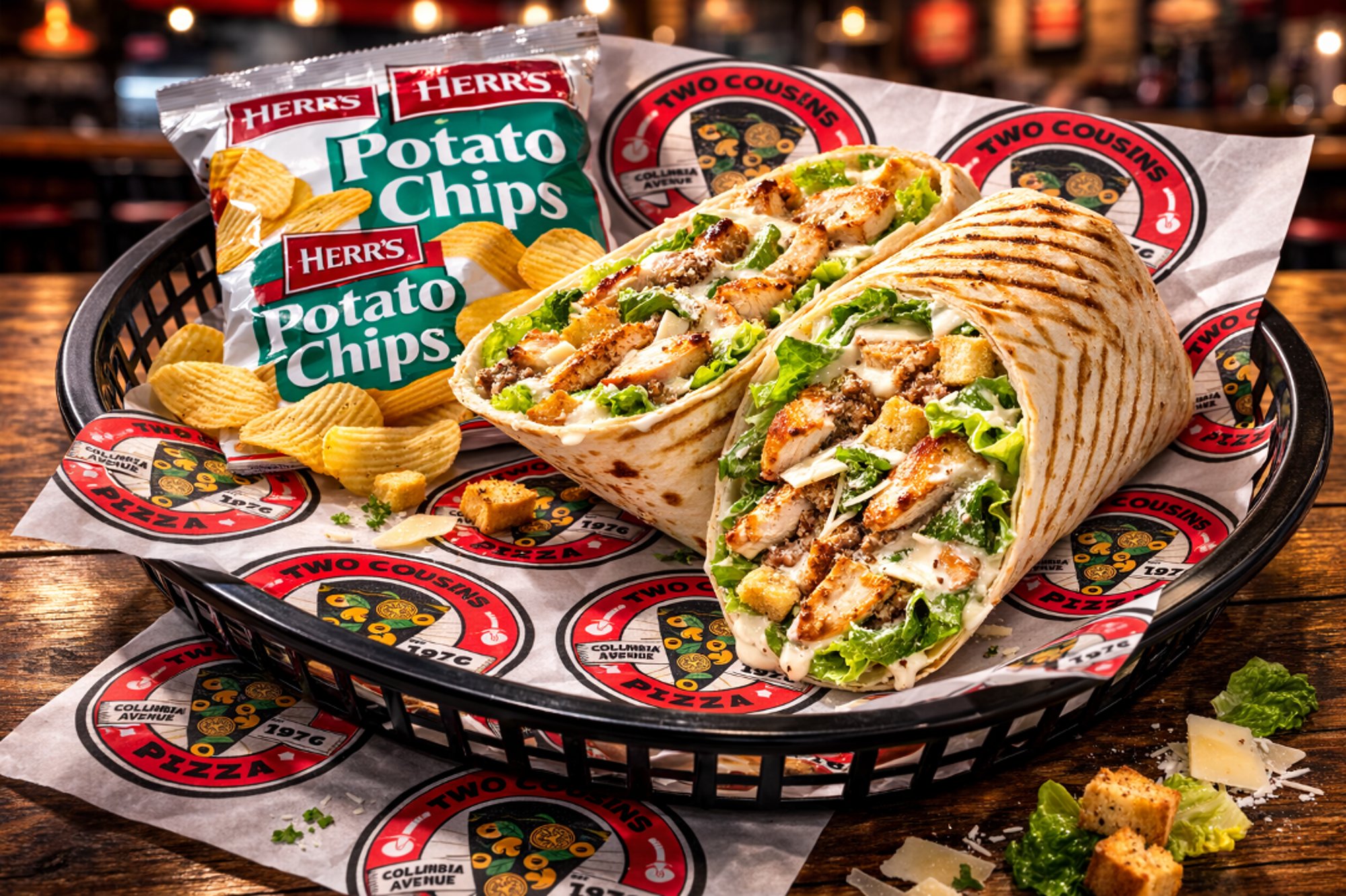 Chicken Caesar Wrap