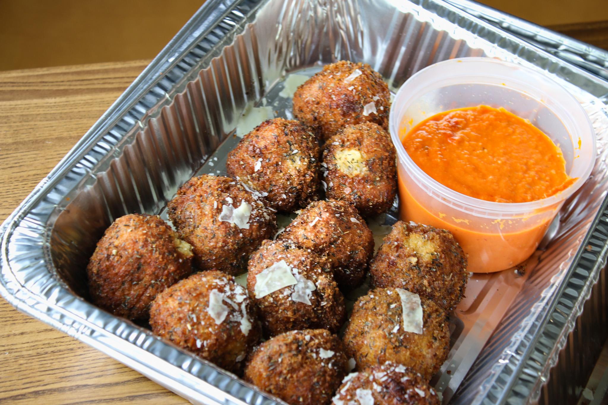 Bacon Mac n' Cheese Balls Tray