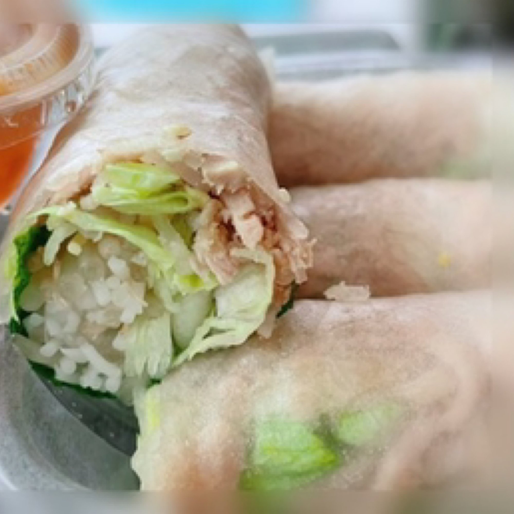 05. Shredded pork salad rolls - bì cuốn
