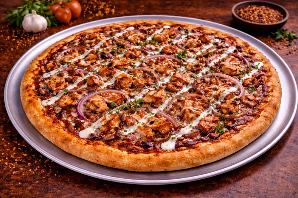 16" BBQ Chicken Pie