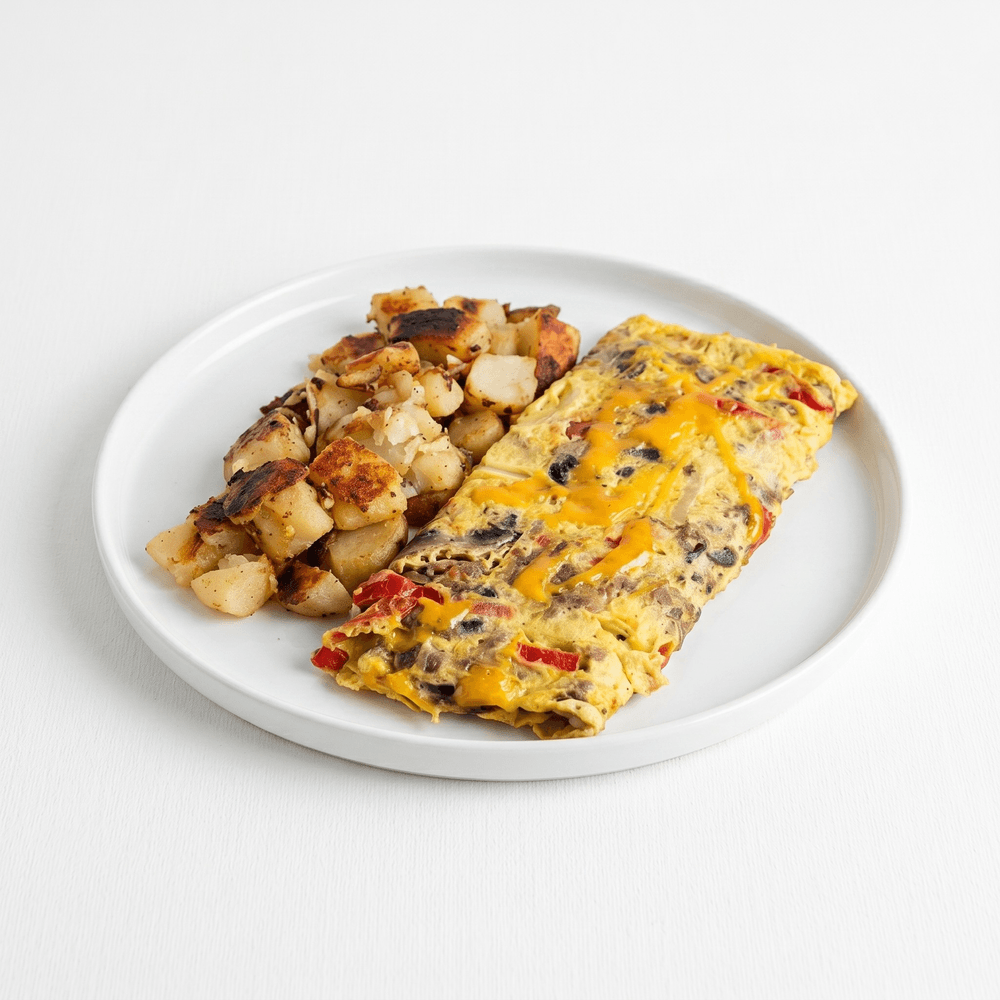 Cheesesteak Omelette