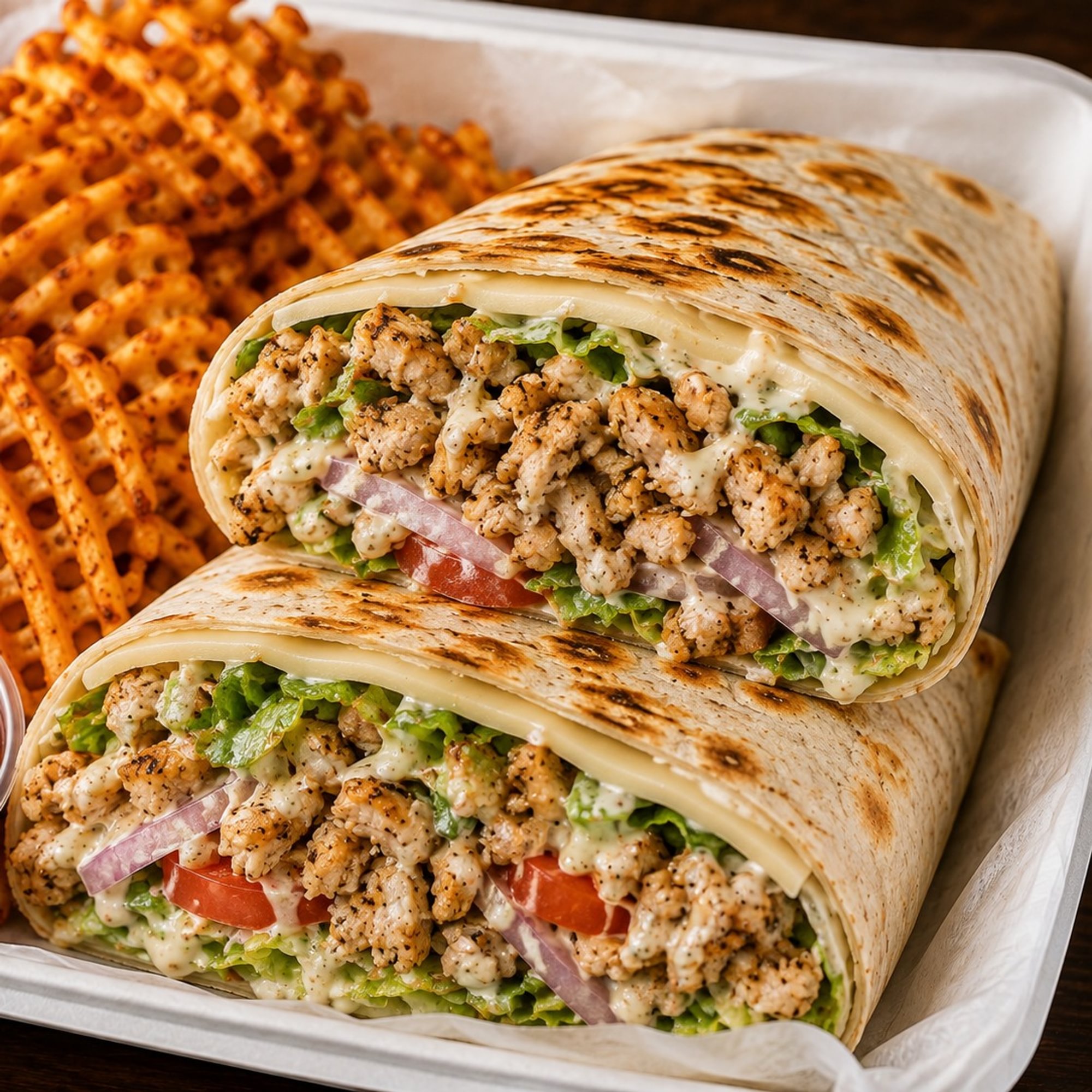 Grilled Chicken Caesar Wrap