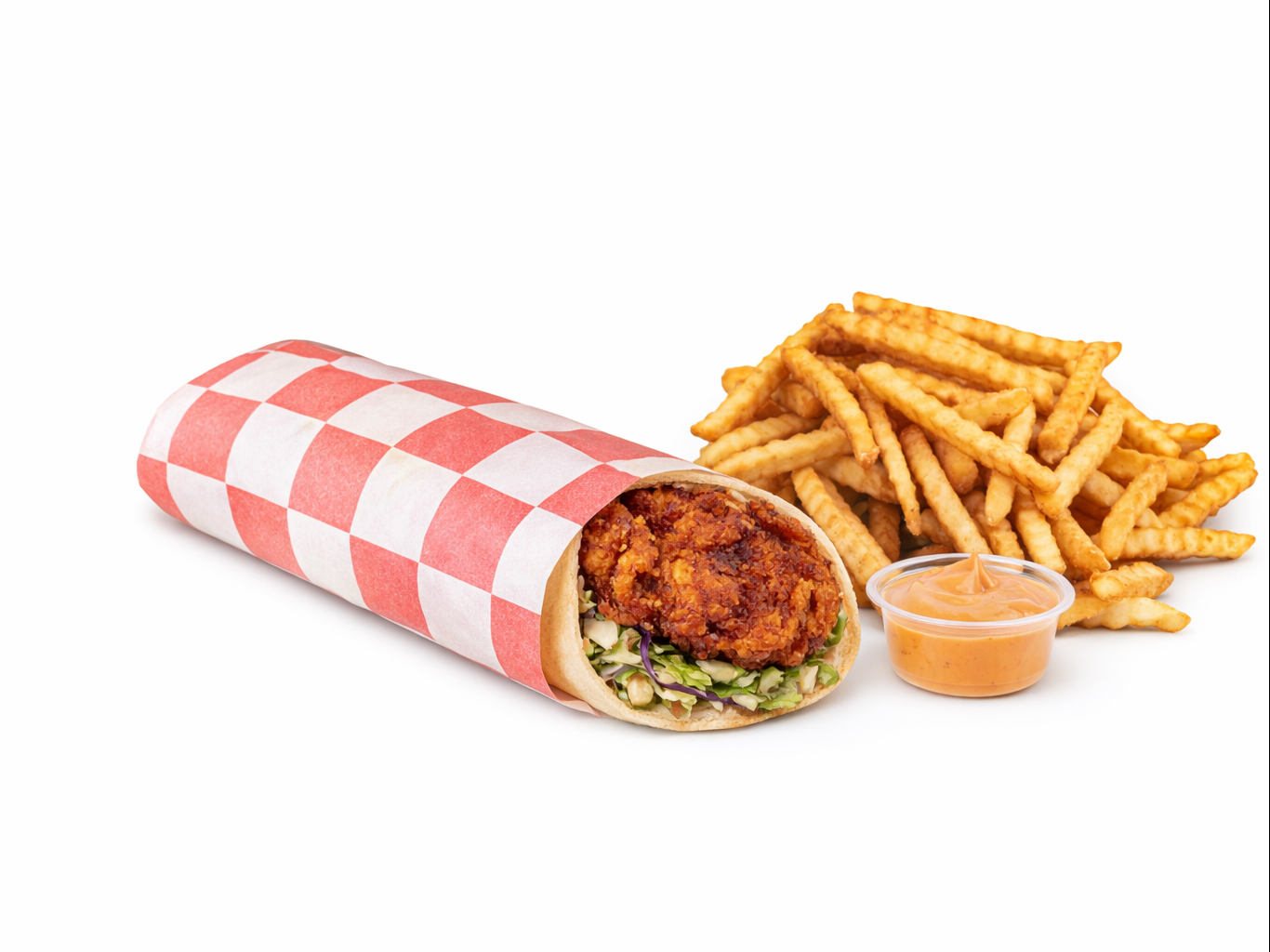 #5. Wrap with Fries