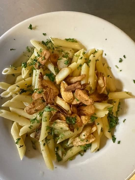 Pasta Side with Garlic & Olive Oil
