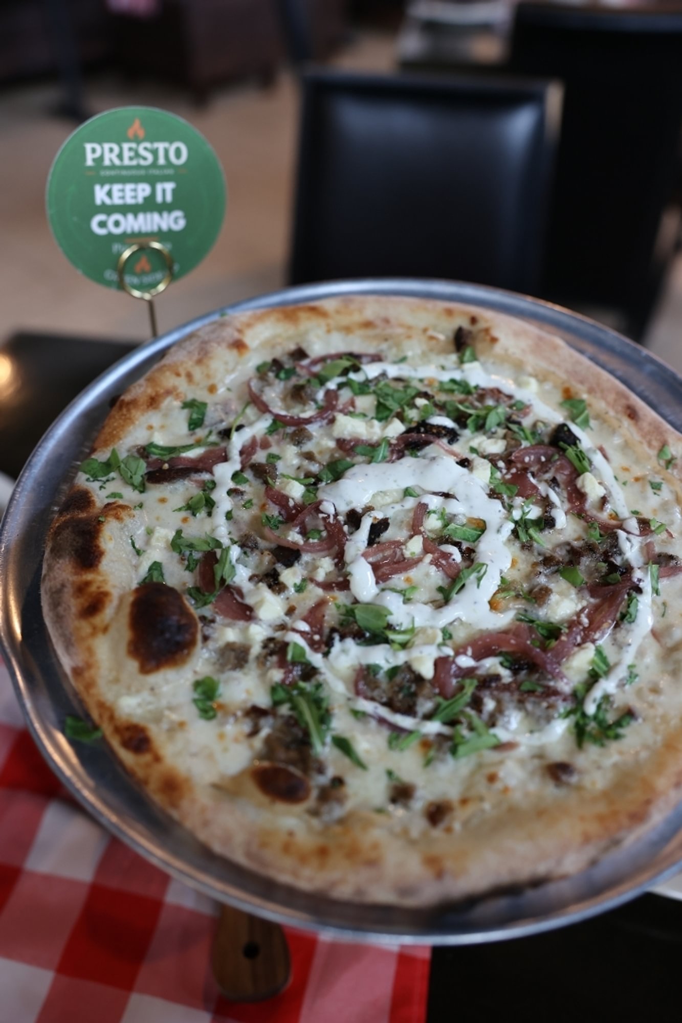 Mediterranean Pizza