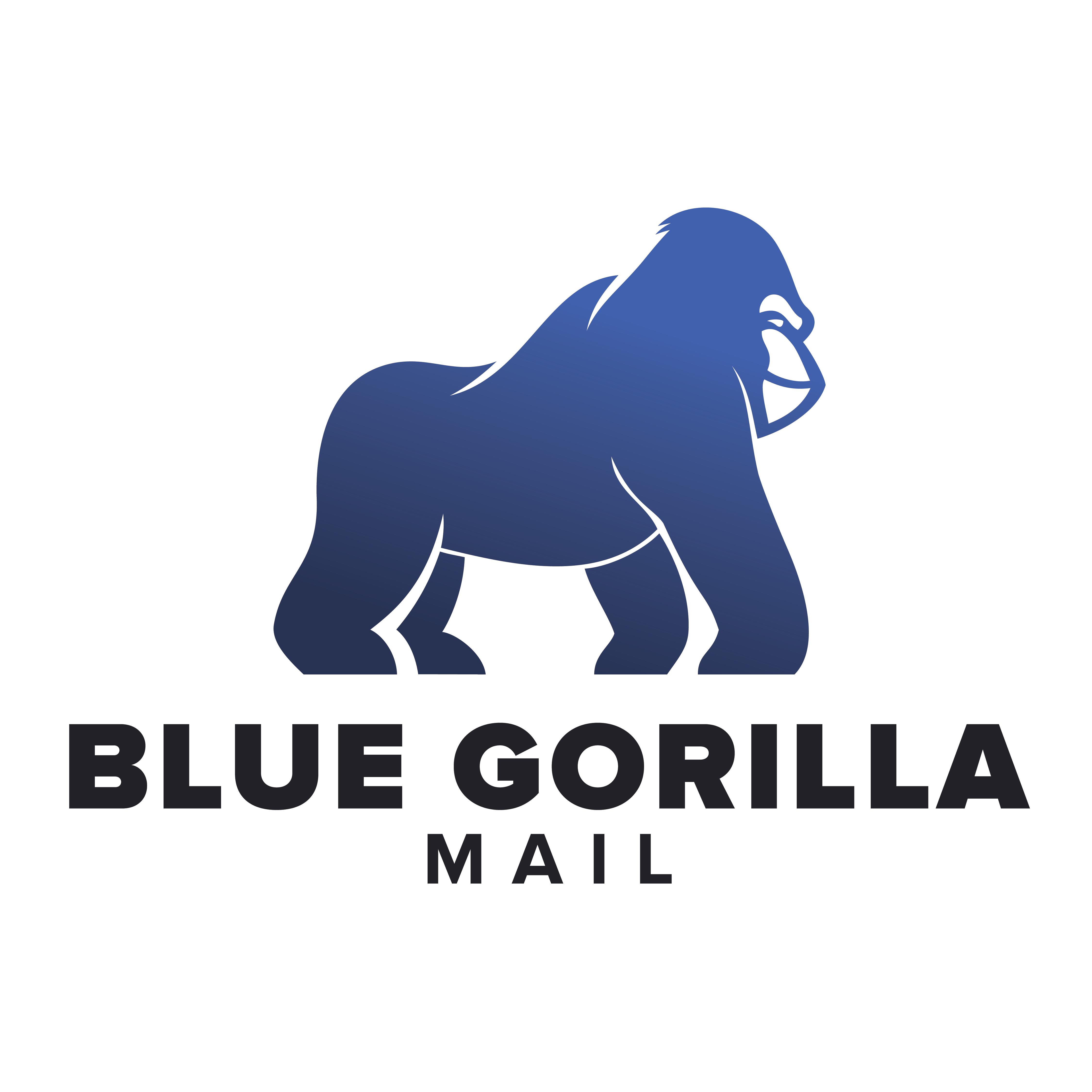 Blue Gorilla Mail Photo