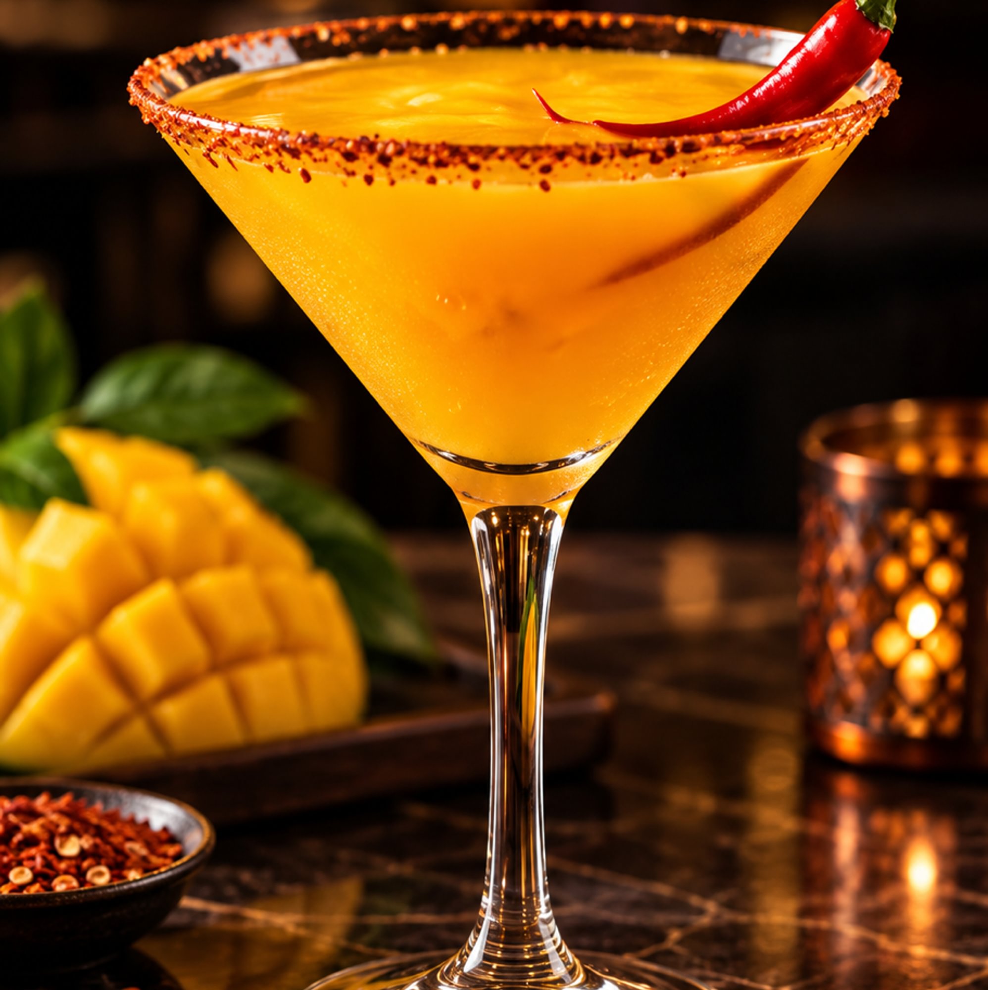 Mango Chili Martini