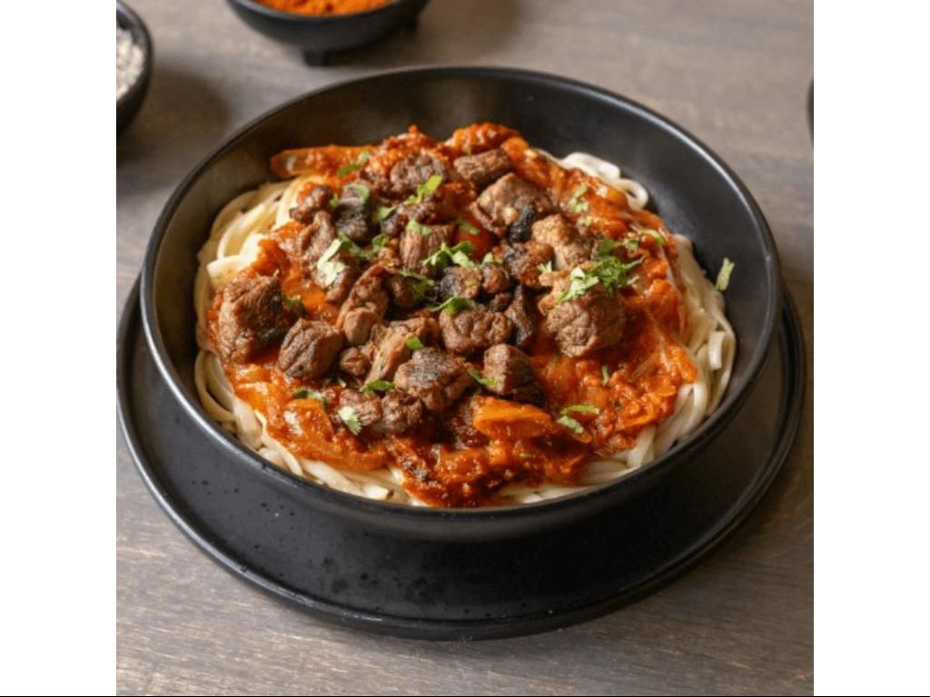 Ethiopian Style Pasta