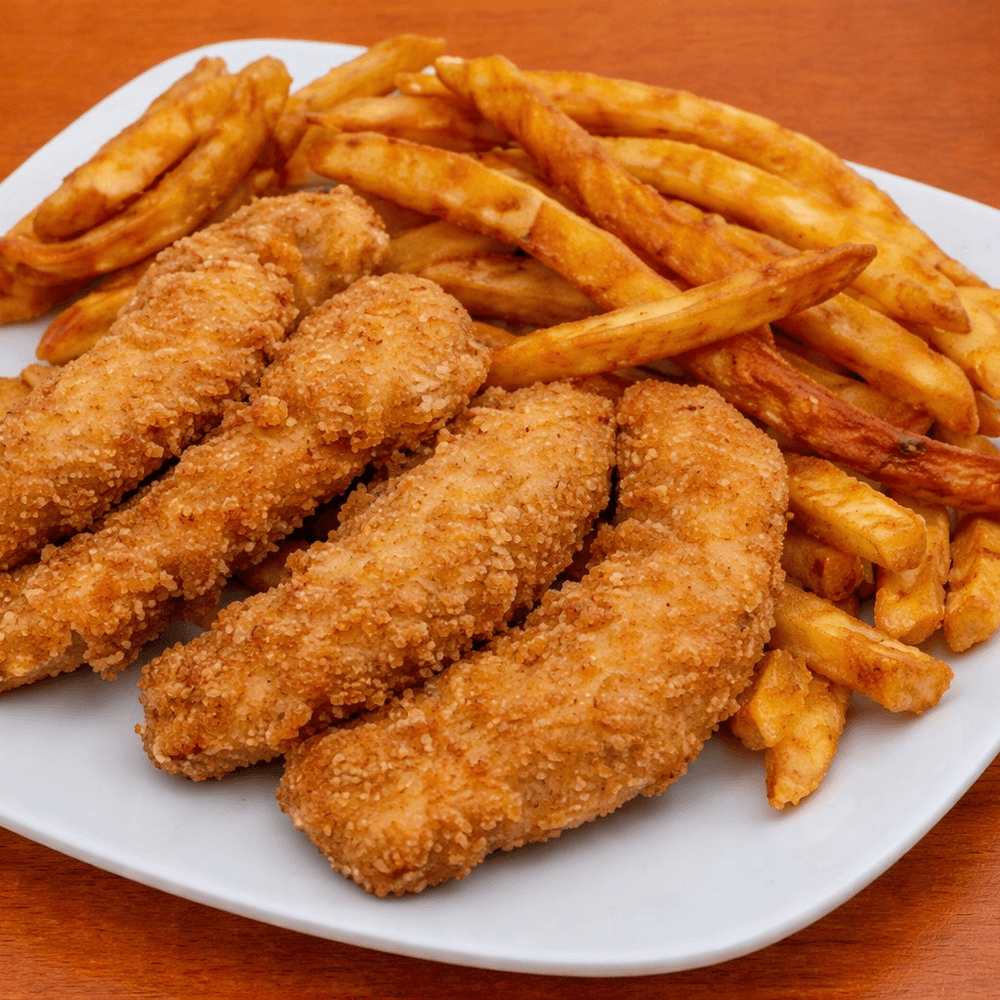 Chicken Strips and Fries