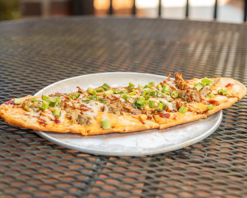BBQ Pimento Flatbread