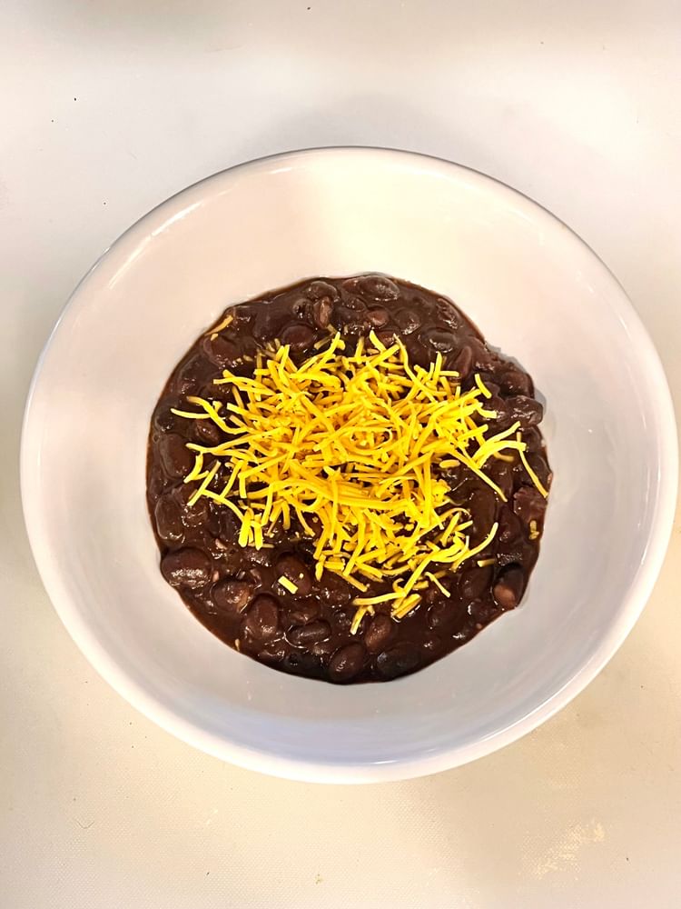 Beans and Vegan cheese