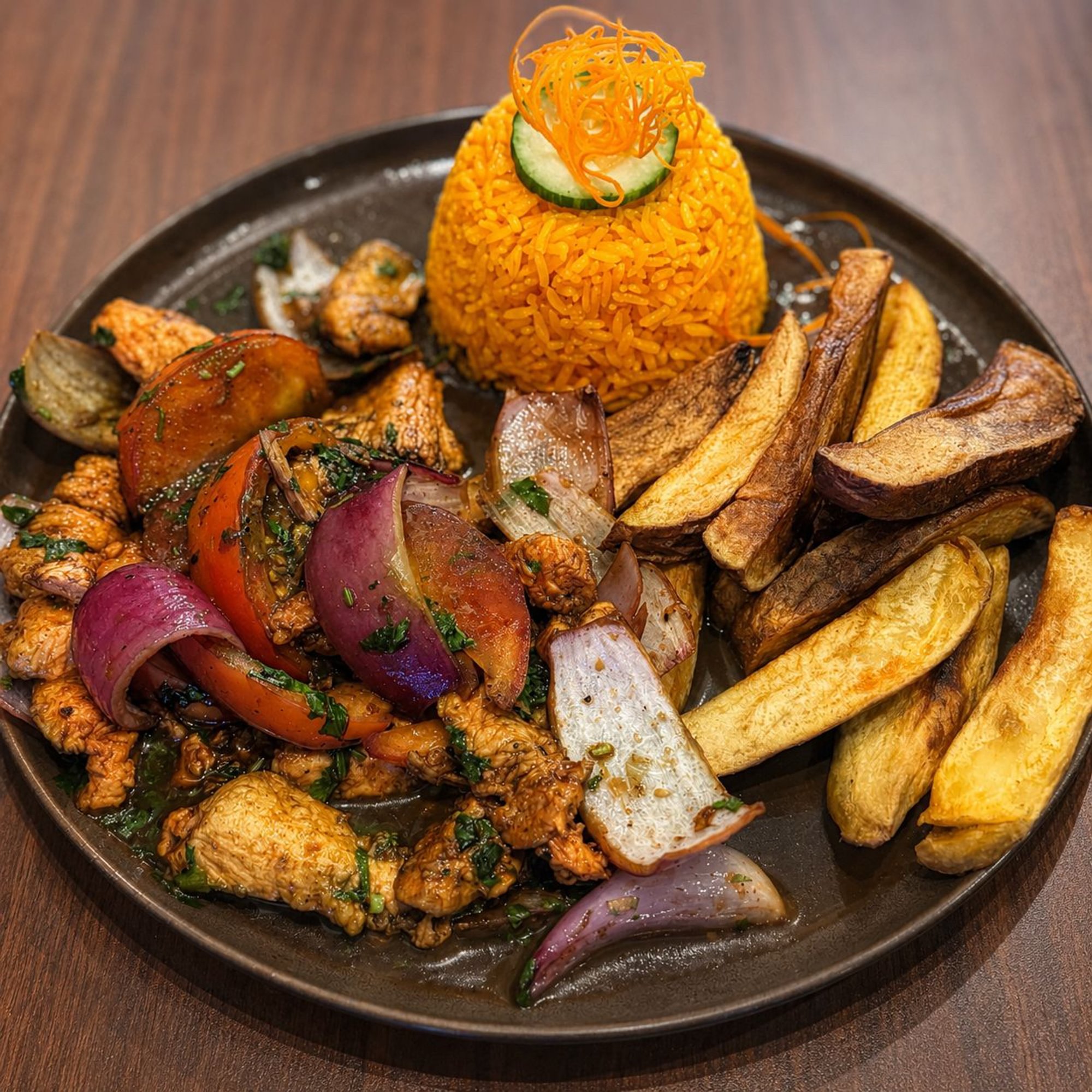 Pollo Saltado