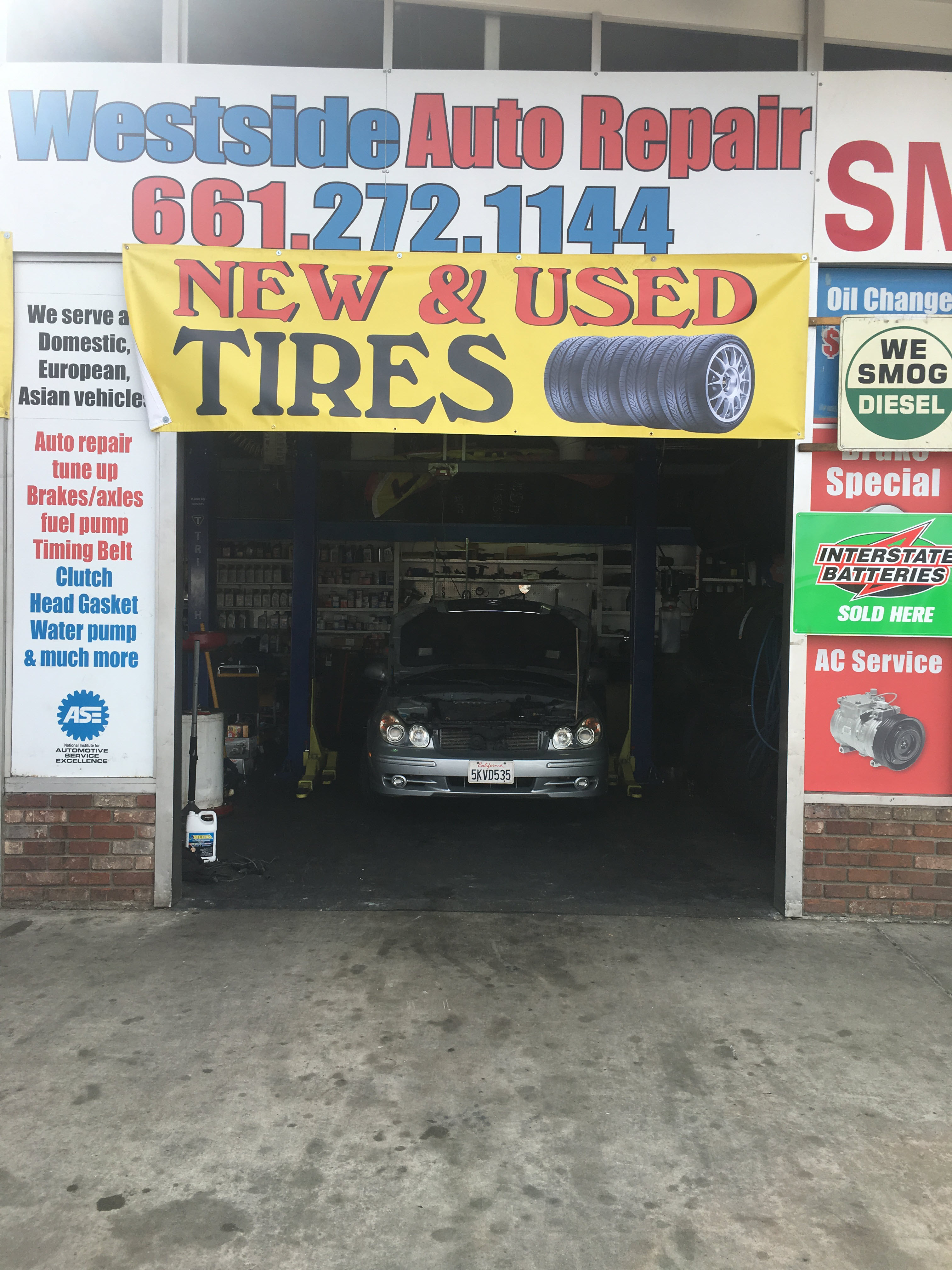 Westside Auto Repair Service &amp; Smog Signature Logo