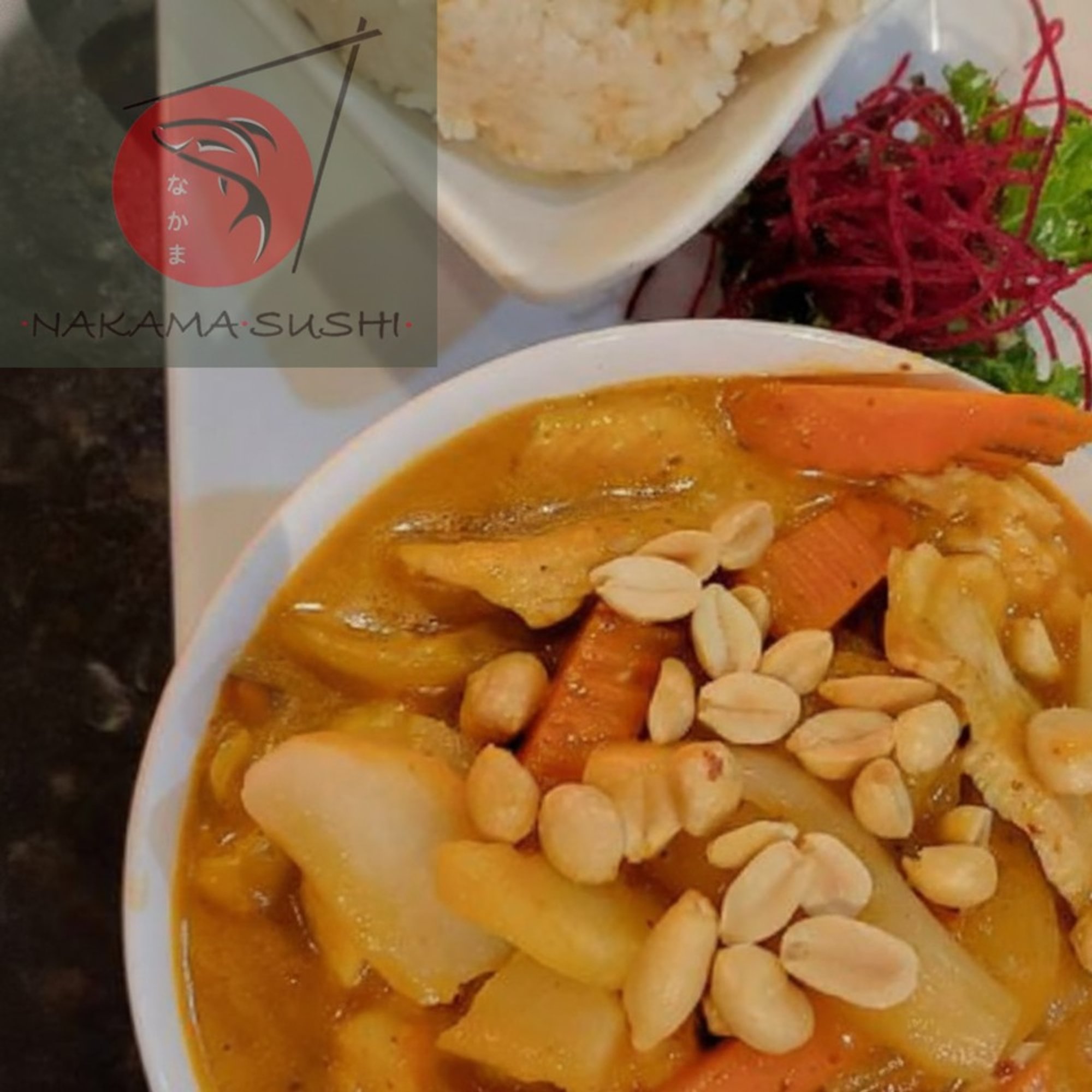 Massaman Curry (Spicy level 1 star)
