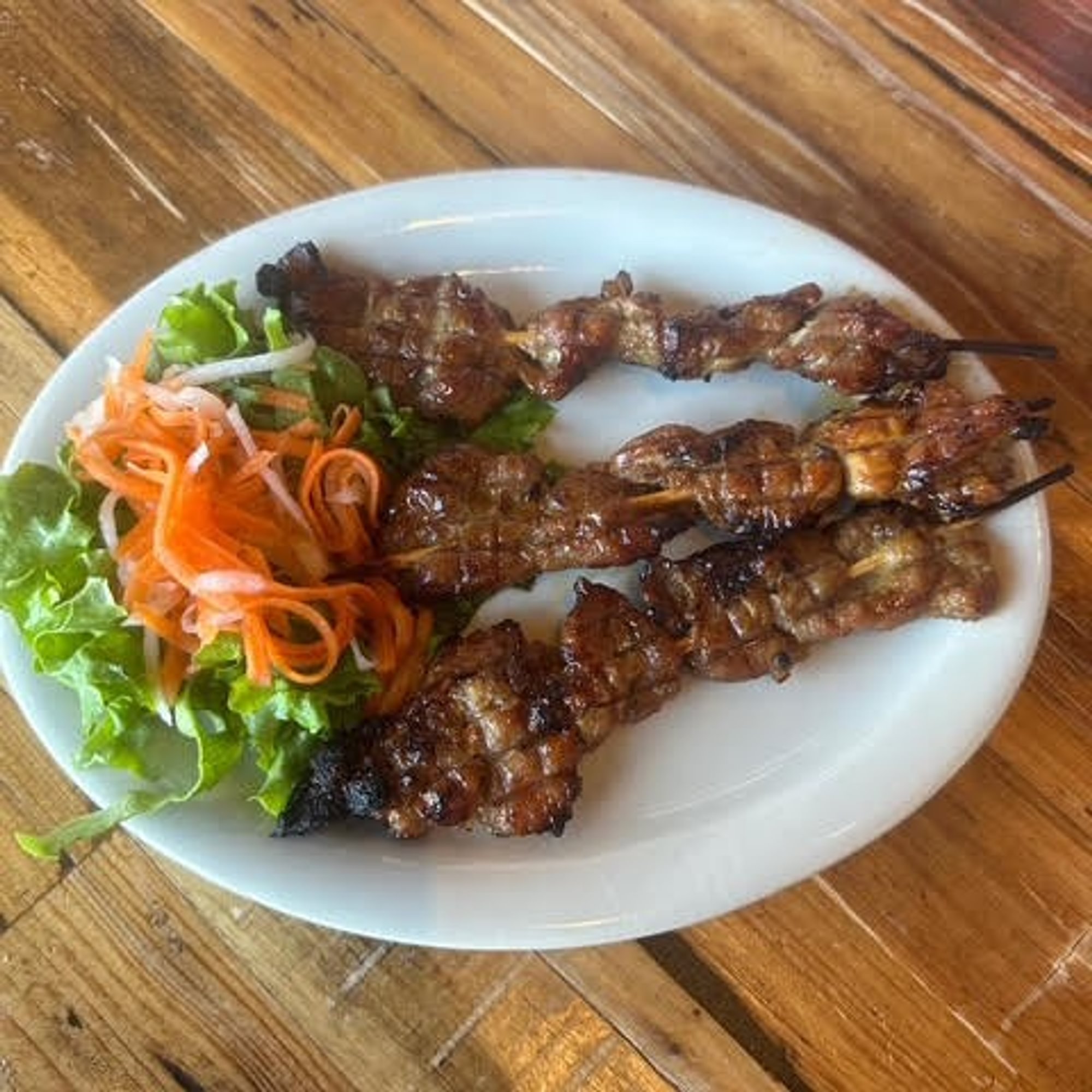 Grilled Pork Skewers