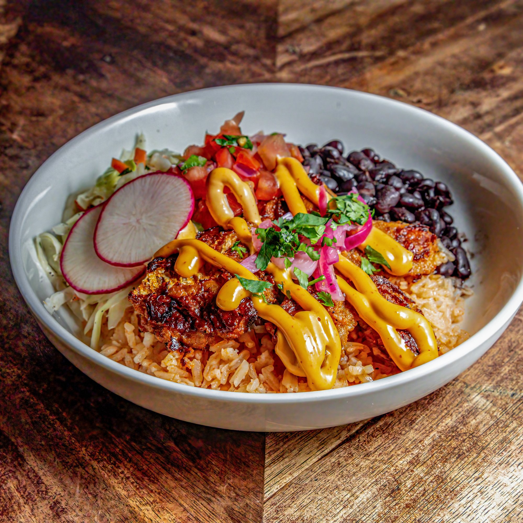 Pescado Al Grill Bowl