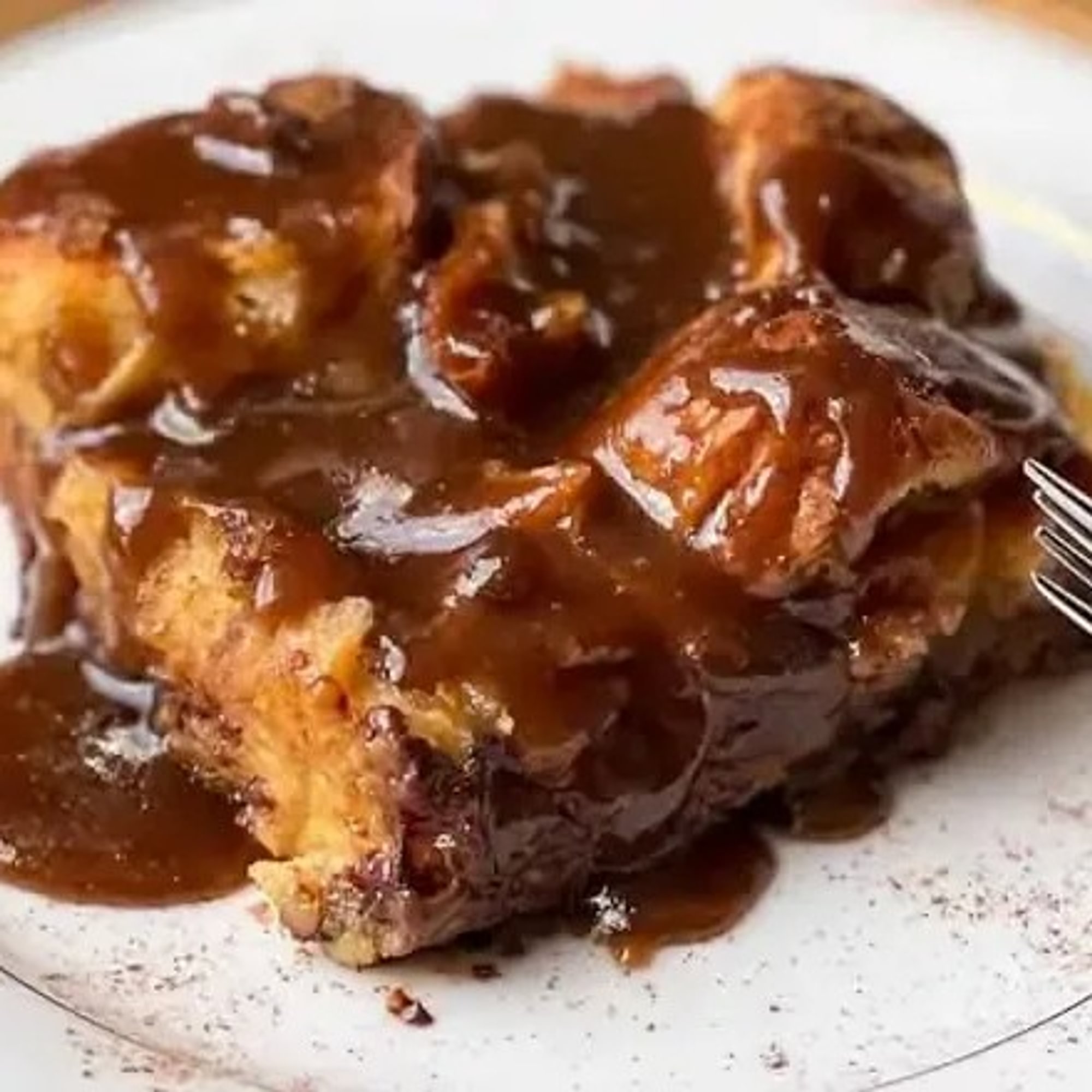 Bread Pudding with Bourbon Sauce