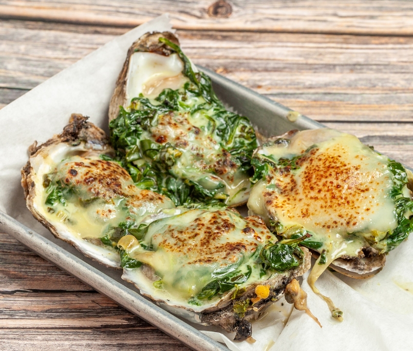 Oysters Rockefeller