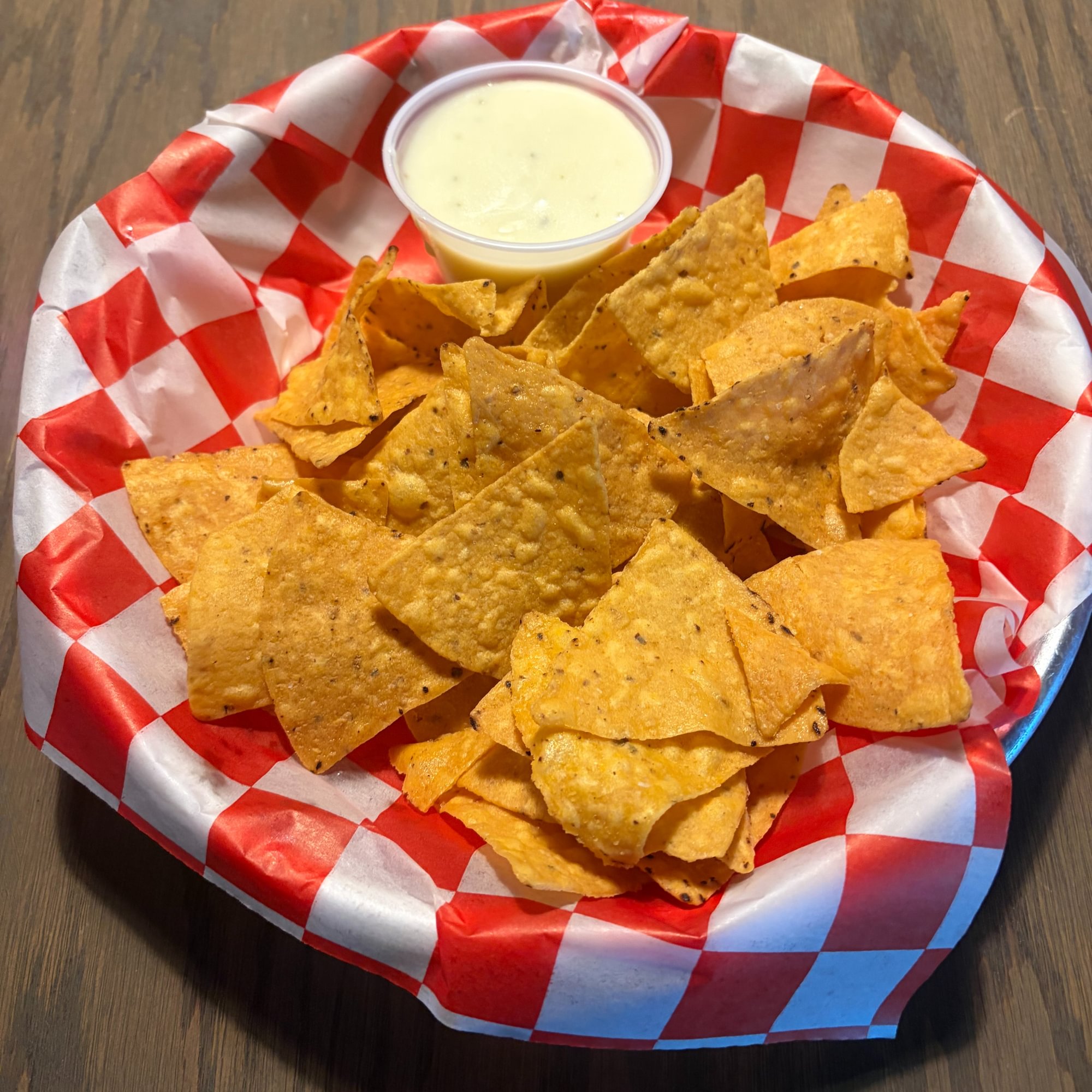 Tortilla Chips & Queso Dip