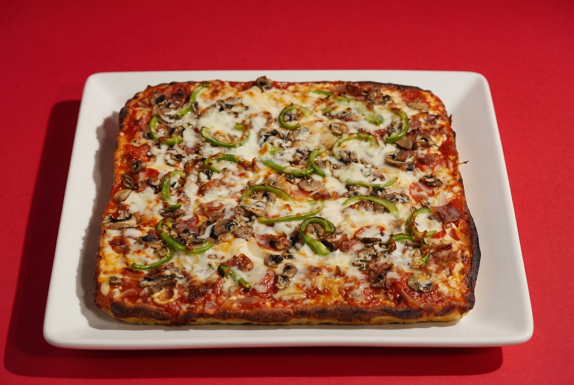 Sicilian Everything Pizza