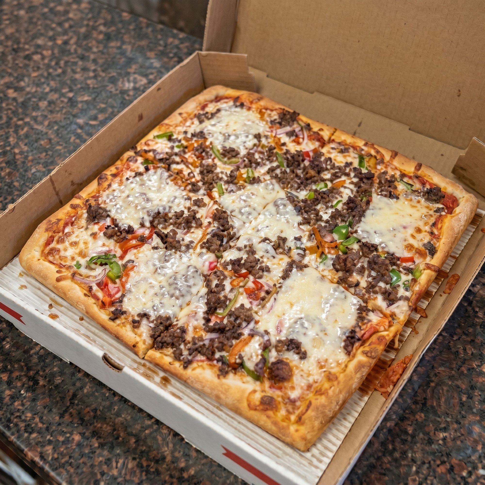 Cheesesteak Pizza