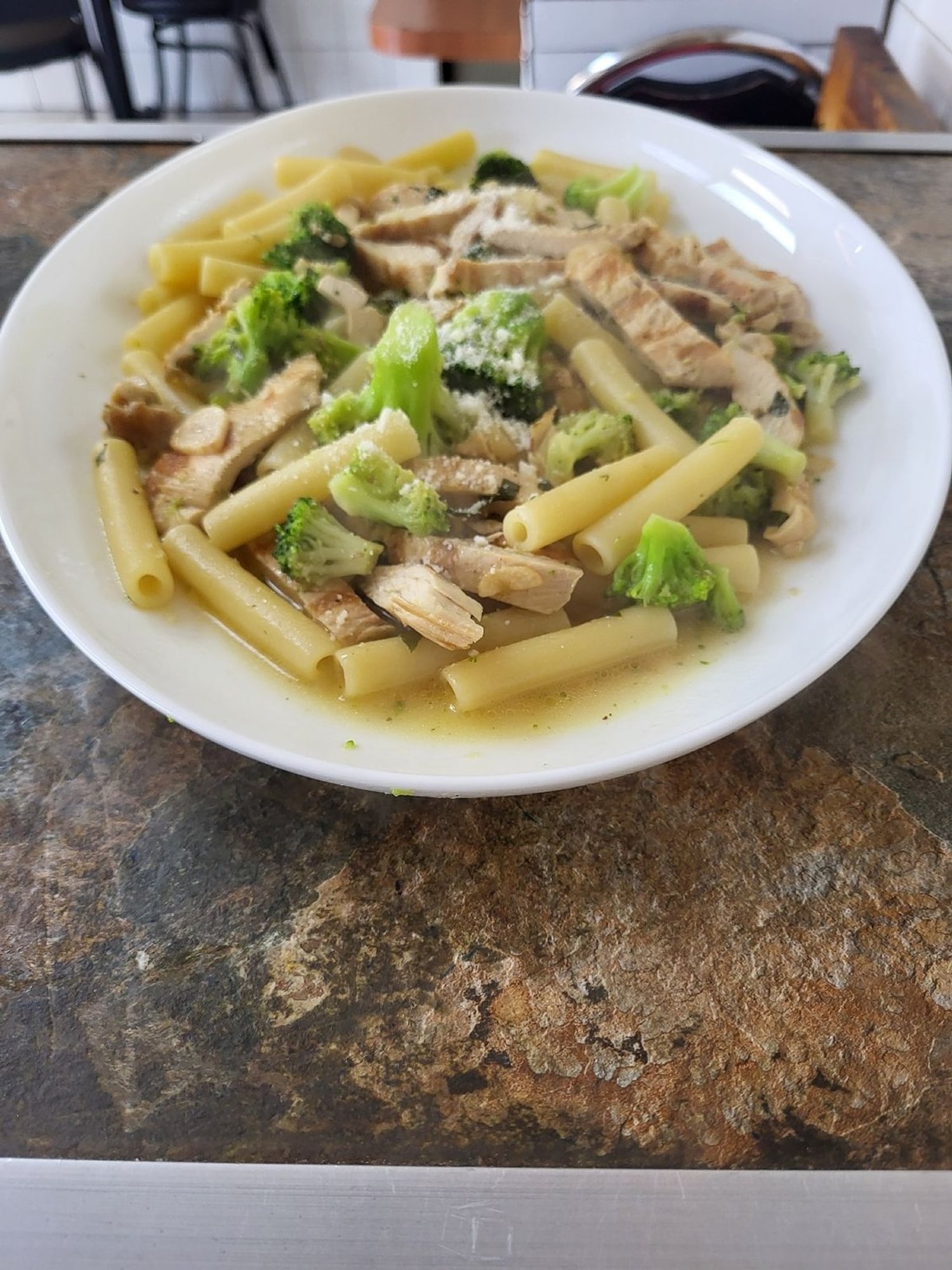 Chicken and Broccoli