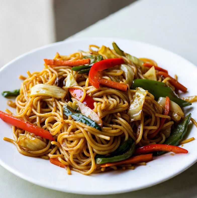 Veg Hakka Noodles