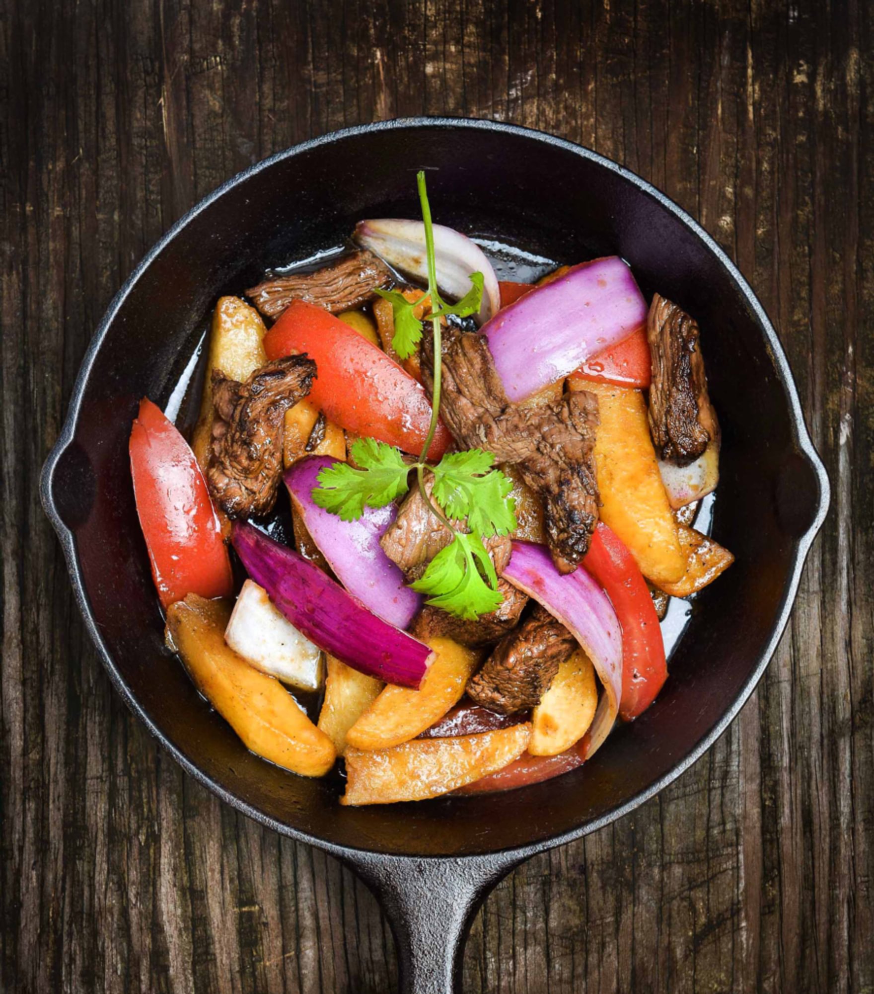 Pollo Saltado