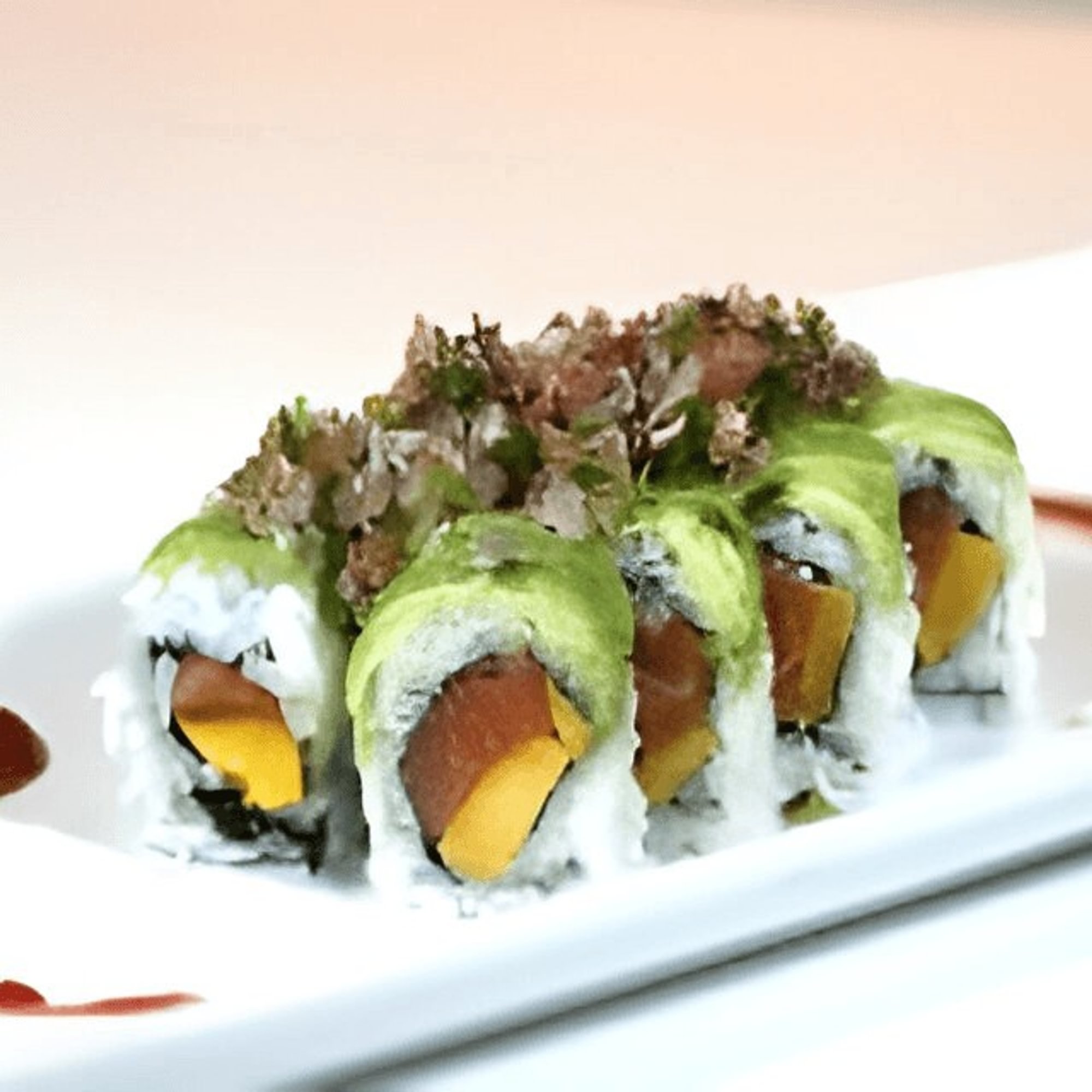 Mango Salmon Delight Roll