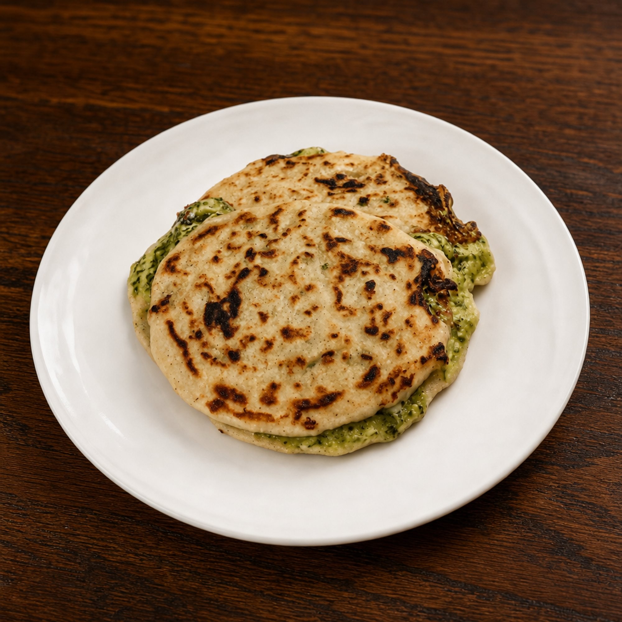 Pupusa de Espinacas / Spinach Pupusa