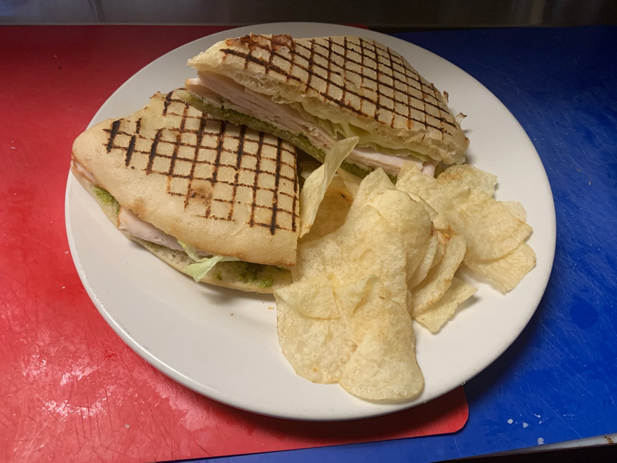 Turkey Pesto Panini