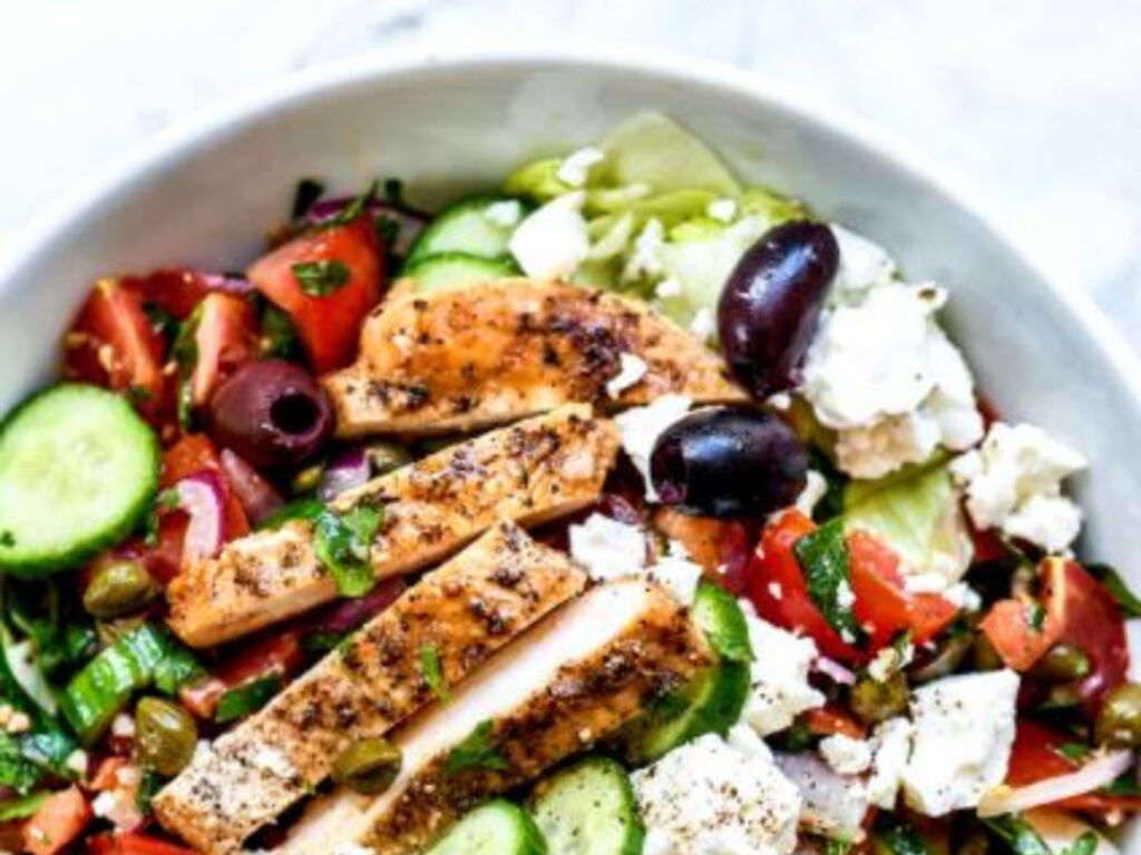 Mediterranean Chickpea (high-protein vegetarian)